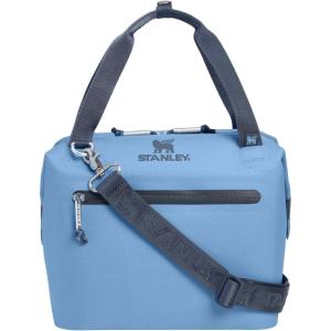 image:imageStanley All Day Julienne Mini Soft Cooler Bag and Lunch Box 74 Quarts  10 Can Cooler with Handles and Strap  Stays Cold for Hours  Insulated Travel Bag with Zipper  BPAFree  Soft OrchidBlue Sky