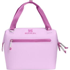 image:imageStanley All Day Julienne Mini Soft Cooler Bag and Lunch Box 74 Quarts  10 Can Cooler with Handles and Strap  Stays Cold for Hours  Insulated Travel Bag with Zipper  BPAFree  Soft OrchidSoft Orchid