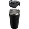 image:imageSTANLEY Everyday Tumbler 20 oz  Press Fit Drink Through Lid  Beverage Coffee and Cocktail Cup  Insulated Stainless Steel Wine Glass  BPAFree  Soft OrchidBlack 20