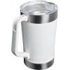 image:imageStanley StayChill Pitcher 64 oz  Cold Water Beer and Drink Pitcher with Lid  Large Capacity Durable Beverage Container with Handle  Insulated Stainless Steel  BPAFree  Frost