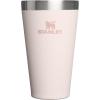 image:imageSTANLEY Adventure Stacking Beer Pint Glass 16oz  Stackable Drinking Cup for Cold Beverages  Dishwasher Safe  Insulated Stainless Steel Tumbler  BPAFree  Rose Quartz