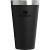 image:imageSTANLEY Adventure Stacking Beer Pint Glass 16oz  Stackable Drinking Cup for Cold Beverages  Dishwasher Safe  Insulated Stainless Steel Tumbler  BPAFree  Black 20