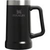 image:imageSTANLEY StayChill Beer Stein 24 oz  Heavy Duty Big Grip Handle  Beer Tumbler Drink Cup Holds 2 Cans  Insulated Stainless Steel Party Mug  BPAFree  Hammertone Black