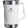 image:imageStanley StayChill Pitcher 64 oz  Cold Water Beer and Drink Pitcher with Lid  Large Capacity Durable Beverage Container with Handle  Insulated Stainless Steel  BPAFree  Frost