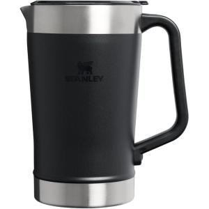 image:imageStanley StayChill Pitcher 64 oz  Cold Water Beer and Drink Pitcher with Lid  Large Capacity Durable Beverage Container with Handle  Insulated Stainless Steel  BPAFree  Black 20
