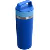 image:imageSTANLEY Cafe To Go Travel Mug 16 oz  Leakproof TwoPart Drink Through Lid  Tumbler Cup for Coffee Tea and Drinks  Insulated Stainless Steel Coffee Mug  BPAFree  Cobalt
