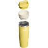 image:imageSTANLEY Cafe To Go Travel Mug 16 oz  Leakproof TwoPart Drink Through Lid  Tumbler Cup for Coffee Tea and Drinks  Insulated Stainless Steel Coffee Mug  BPAFree  DaffodilDaffodil