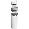 image:imageSTANLEY Cafe To Go Travel Mug 16 oz  Leakproof TwoPart Drink Through Lid  Tumbler Cup for Coffee Tea and Drinks  Insulated Stainless Steel Coffee Mug  BPAFree  DaffodilFrost