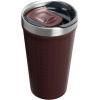 image:imageSTANLEY Everyday Tumbler  Press Fit Drink Through Lid  Beverage Coffee and Cocktail Cup  Insulated Stainless Steel Wine Glass  BPAFreeMahogany Grid