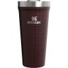 image:imageSTANLEY Everyday Tumbler  Press Fit Drink Through Lid  Beverage Coffee and Cocktail Cup  Insulated Stainless Steel Wine Glass  BPAFreeMahogany Grid
