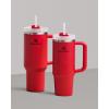 image:imageSTANLEY The Quencher H20 FlowState Tumbler Box 40 oz  118 L Dawn DriftChili Red