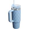 image:imageSTANLEY The Quencher H20 FlowState Tumbler Box 40 oz  118 L Dawn DriftSlate Blue Drift