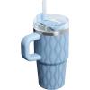 image:imageSTANLEY The Quencher H20 FlowState Tumbler Box 40 oz  118 L Dawn DriftSlate Blue Drift