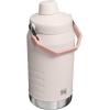 image:imageStanley IceFlow Fast Flow Jug with Handle 64 oz  Twist On Angled Spout Lid  Leakproof for Travel and Sports  Insulated Stainless Steel  BPAFree  Rose Quartz