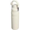 image:imageStanley IceFlow Fast Flow Water Bottle 24 oz  Angled Spout Lid  Lightweight and Leakproof for Travel and Sports  Insulated Stainless Steel  BPAFree  Cream
