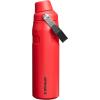image:imageStanley IceFlow Fast Flow Water Bottle 24 oz  Angled Spout Lid  Lightweight and Leakproof for Travel and Sports  Insulated Stainless Steel  BPAFree  Chili Black