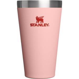 image:imageSTANLEY Adventure Stacking Beer Pint Glass  Stackable Drinking Cup for Cold Beverages  Dishwasher Safe  Insulated Stainless Steel Tumbler  BPAFreePeach Rose