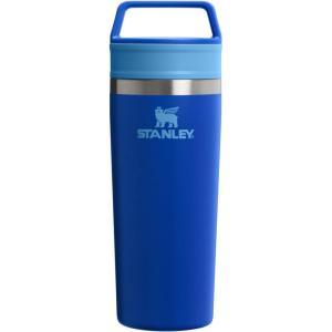 image:imageSTANLEY Cafe To Go Travel Mug 16 oz  Leakproof TwoPart Drink Through Lid  Tumbler Cup for Coffee Tea and Drinks  Insulated Stainless Steel Coffee Mug  BPAFree  Cobalt