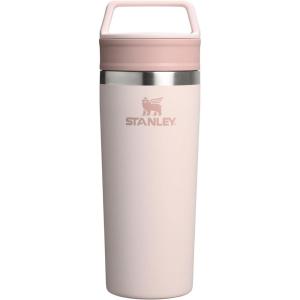 image:imageSTANLEY Cafe To Go Travel Mug 16 oz  Leakproof TwoPart Drink Through Lid  Tumbler Cup for Coffee Tea and Drinks  Insulated Stainless Steel Coffee Mug  BPAFree  DaffodilRose Quartz