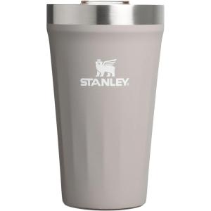image:imageSTANLEY Everyday Tumbler  Press Fit Drink Through Lid  Beverage Coffee and Cocktail Cup  Insulated Stainless Steel Wine Glass  BPAFreeAsh