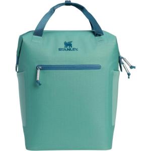 image:imageStanley All Day Madeleine Mini Backpack Soft Cooler 14 Quarts  20 Can Cooler with Handle and Shoulder Straps  Stays Cold for Hours  Insulated Travel Bag with Zipper  BPAFree  Spring GreenSpring Green