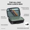 image:imageSTANLEY All Day Mini Lunch Box  42quart  EVA Insulated Lunch Bag  Crush Resistant  Adjustable Strap  BPAFree  Sea Glass PlumeBlack