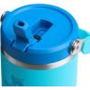 image:imageSTANLEY IceFlow 20 Flip Straw Tumbler with Handle 14 oz  Twist On Lid and Flip Up Straw  Leakproof Water Bottle  Insulated Stainless Steel  BPAFree  AshSplash
