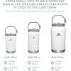 image:imageSTANLEY IceFlow 20 Flip Straw Tumbler with Handle 14 oz  Twist On Lid and Flip Up Straw  Leakproof Water Bottle  Insulated Stainless Steel  BPAFree  AshAlpine