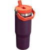 image:imageSTANLEY IceFlow 20 Flip Straw Tumbler with Handle 14 oz  Twist On Lid and Flip Up Straw  Leakproof Water Bottle  Insulated Stainless Steel  BPAFree  AshPlum