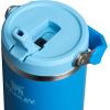 image:imageSTANLEY IceFlow 20 Flip Straw Tumbler with Handle 14 oz  Twist On Lid and Flip Up Straw  Leakproof Water Bottle  Insulated Stainless Steel  BPAFree  AshAzure