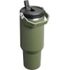 image:imageSTANLEY IceFlow 20 Flip Straw Tumbler with Handle 14 oz  Twist On Lid and Flip Up Straw  Leakproof Water Bottle  Insulated Stainless Steel  BPAFree  AshDried Pine