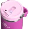image:imageSTANLEY IceFlow 20 Flip Straw Tumbler with Handle 14 oz  Twist On Lid and Flip Up Straw  Leakproof Water Bottle  Insulated Stainless Steel  BPAFree  AshDark Blossom