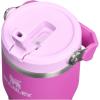 image:imageSTANLEY IceFlow 20 Flip Straw Tumbler with Handle 14 oz  Twist On Lid and Flip Up Straw  Leakproof Water Bottle  Insulated Stainless Steel  BPAFree  AshDark Blossom