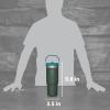 image:imageSTANLEY IceFlow 20 Flip Straw Tumbler with Handle 14 oz  Twist On Lid and Flip Up Straw  Leakproof Water Bottle  Insulated Stainless Steel  BPAFree  AshSpirulina