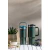 image:imageSTANLEY IceFlow 20 Flip Straw Tumbler with Handle 14 oz  Twist On Lid and Flip Up Straw  Leakproof Water Bottle  Insulated Stainless Steel  BPAFree  AshSpirulina