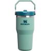 image:imageSTANLEY IceFlow 20 Flip Straw Tumbler with Handle 14 oz  Twist On Lid and Flip Up Straw  Leakproof Water Bottle  Insulated Stainless Steel  BPAFree  AshSpring Green