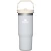 image:imageSTANLEY IceFlow 20 Flip Straw Tumbler with Handle 14 oz  Twist On Lid and Flip Up Straw  Leakproof Water Bottle  Insulated Stainless Steel  BPAFree  AshCloud