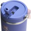 image:imageSTANLEY IceFlow 20 Flip Straw Tumbler with Handle 14 oz  Twist On Lid and Flip Up Straw  Leakproof Water Bottle  Insulated Stainless Steel  BPAFree  AshExclusive Lupine