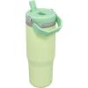 image:imageSTANLEY IceFlow 20 Flip Straw Tumbler with Handle 14 oz  Twist On Lid and Flip Up Straw  Leakproof Water Bottle  Insulated Stainless Steel  BPAFree  AshCitron