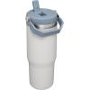 image:imageSTANLEY IceFlow 20 Flip Straw Tumbler with Handle 14 oz  Twist On Lid and Flip Up Straw  Leakproof Water Bottle  Insulated Stainless Steel  BPAFree  AshFog
