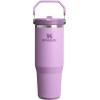 image:imageSTANLEY IceFlow 20 Flip Straw Tumbler with Handle 14 oz  Twist On Lid and Flip Up Straw  Leakproof Water Bottle  Insulated Stainless Steel  BPAFree  AshLilac
