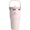 image:imageSTANLEY IceFlow 20 Flip Straw Tumbler with Handle 14 oz  Twist On Lid and Flip Up Straw  Leakproof Water Bottle  Insulated Stainless Steel  BPAFree  AshRose Quartz