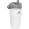 image:imageSTANLEY IceFlow 20 Flip Straw Tumbler with Handle 14 oz  Twist On Lid and Flip Up Straw  Leakproof Water Bottle  Insulated Stainless Steel  BPAFree  AshPolar
