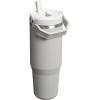 image:imageSTANLEY IceFlow 20 Flip Straw Tumbler with Handle 14 oz  Twist On Lid and Flip Up Straw  Leakproof Water Bottle  Insulated Stainless Steel  BPAFree  AshAsh
