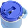 image:imageSTANLEY IceFlow 20 Flip Straw Tumbler with Handle 14 oz  Twist On Lid and Flip Up Straw  Leakproof Water Bottle  Insulated Stainless Steel  BPAFree  AshBlue Sky