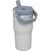 image:imageSTANLEY IceFlow 20 Flip Straw Tumbler with Handle 14 oz  Twist On Lid and Flip Up Straw  Leakproof Water Bottle  Insulated Stainless Steel  BPAFree  AshFog