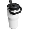 image:imageSTANLEY IceFlow 20 Flip Straw Tumbler with Handle 14 oz  Twist On Lid and Flip Up Straw  Leakproof Water Bottle  Insulated Stainless Steel  BPAFree  AshChalk