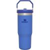 image:imageSTANLEY IceFlow 20 Flip Straw Tumbler with Handle 14 oz  Twist On Lid and Flip Up Straw  Leakproof Water Bottle  Insulated Stainless Steel  BPAFree  AshIris