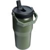 image:imageSTANLEY IceFlow 20 Flip Straw Tumbler with Handle 14 oz  Twist On Lid and Flip Up Straw  Leakproof Water Bottle  Insulated Stainless Steel  BPAFree  AshDried Pine