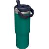 image:imageSTANLEY IceFlow 20 Flip Straw Tumbler with Handle 14 oz  Twist On Lid and Flip Up Straw  Leakproof Water Bottle  Insulated Stainless Steel  BPAFree  AshTidepool
